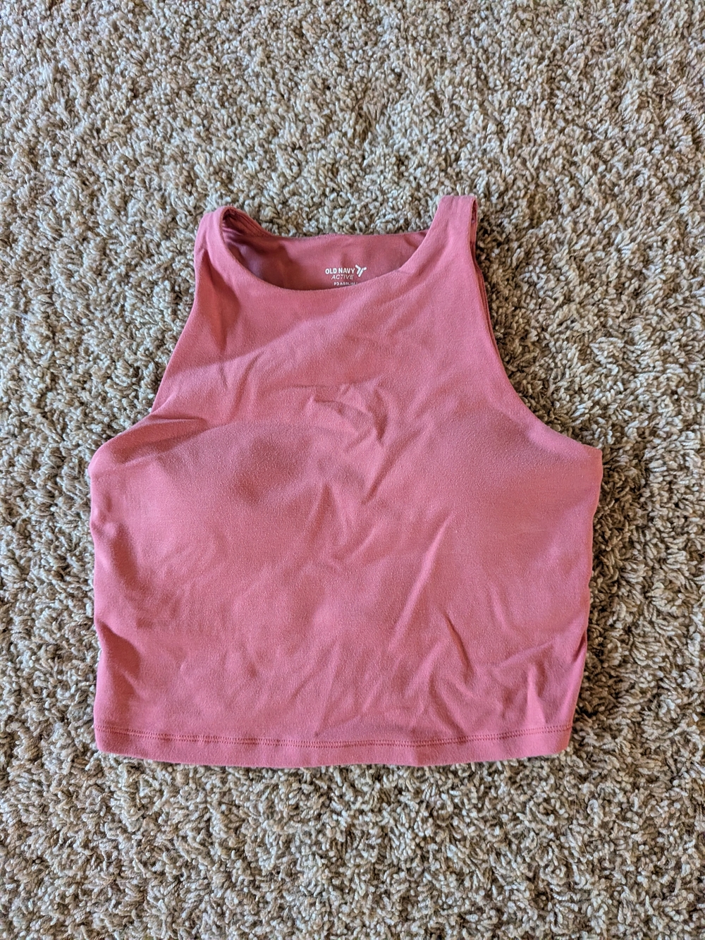 Old Navy Pink Crop Tank Top